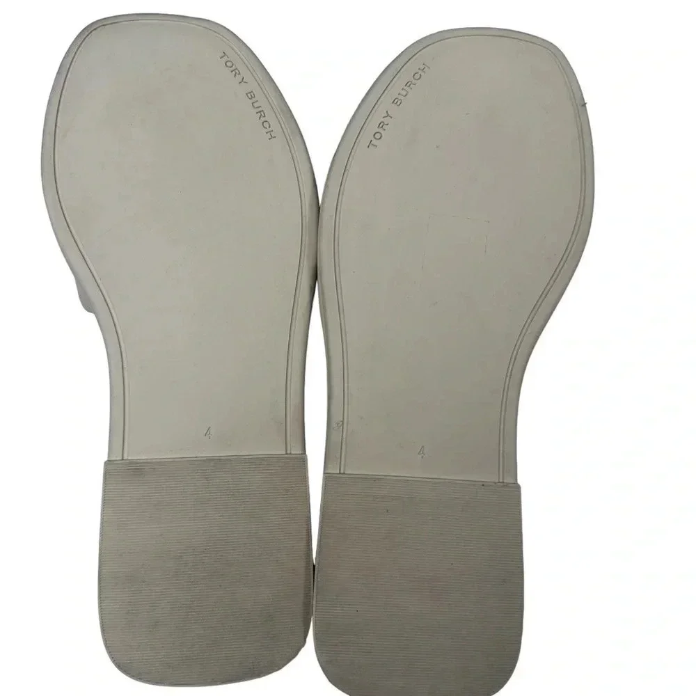 Tory Burch Women's Double T Sport Slide Sandals   Sz: 4